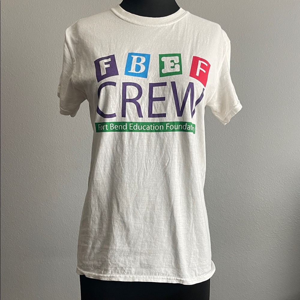 Gildan White Crew Graphic Tee (Unisex)